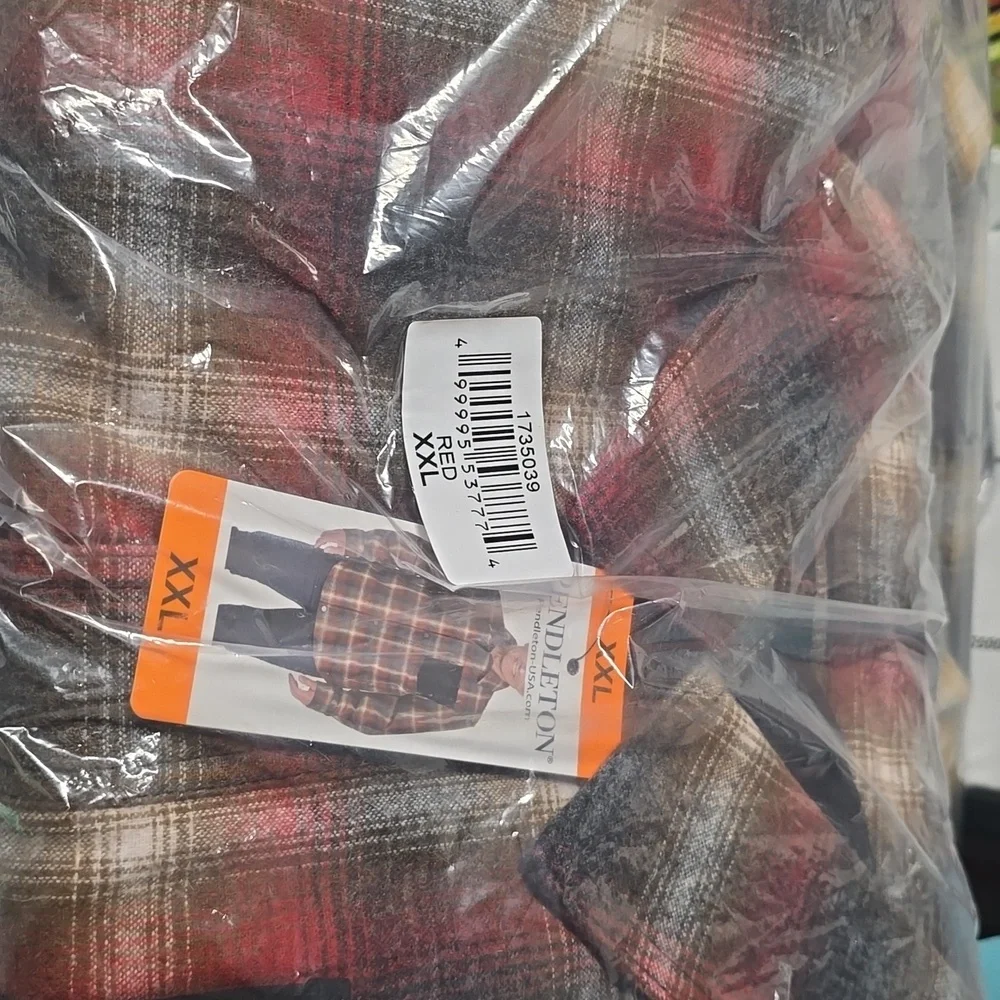 Pendleton Men’s Wool Blend Shirt Jacket nwt, XXL